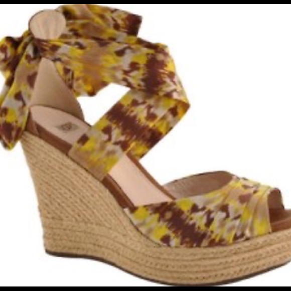 SOLD❌ UGG Australia Wedge Sandal/heels - Picture 8 of 9